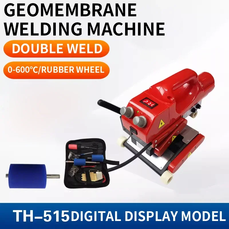 Geomembrane Welding Machine Waterproof Membrane Hot Wedge Welder 220V Geomembrane Welding Machine 0.5-5M/min Auto Plastic Weld