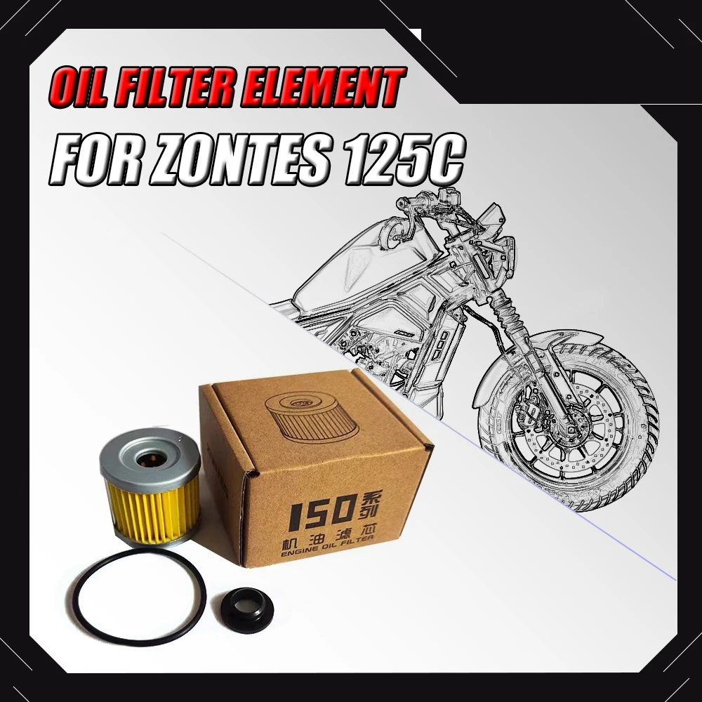 

FIT For ZONTES 125C C125 125 C Motorcycle Air Filter Element Oil Filter Element Original Accessories