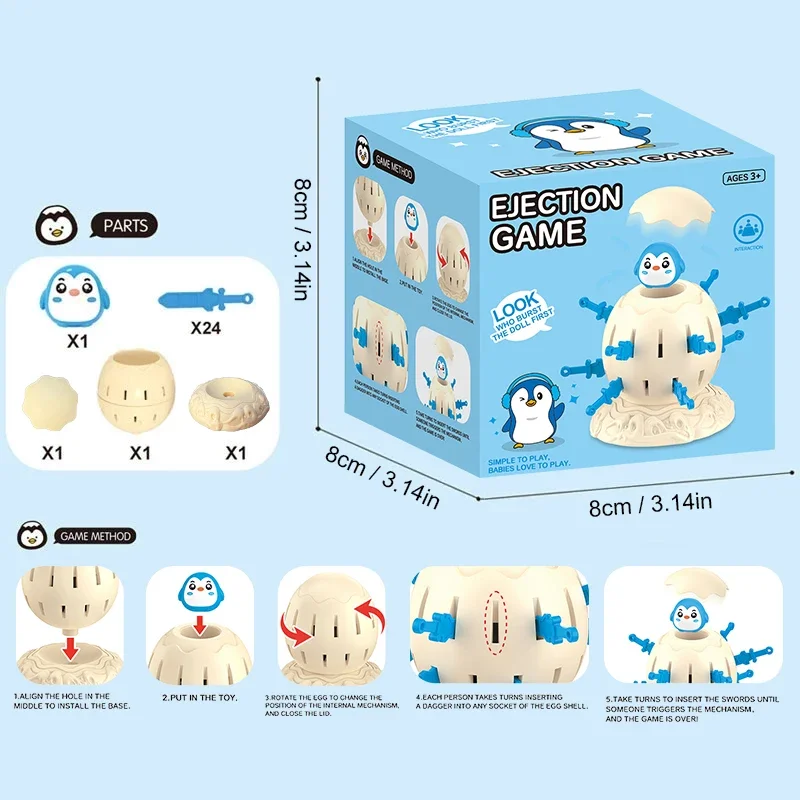 لعبة المنجنيق على شكل دلو القراصنة الصغيرة، لعبة ألغاز الطاولة للأطفال، التفاعل بين الوالدين والطفل، هدية عيد الأطفال #3