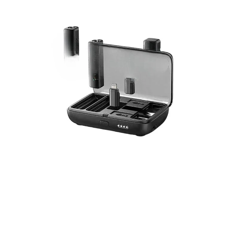 

2 collar clip type, wireless microphone, mobile phone camera broadcast, professional recording radio microphone