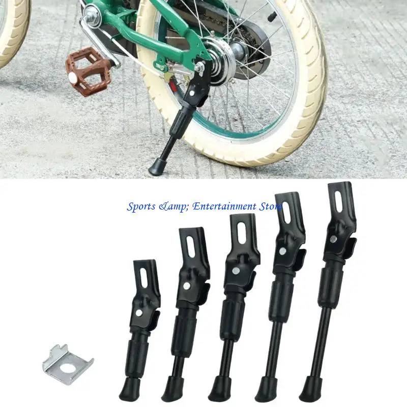 G7NF Bike Kickstand, 12/14/16/18/20In Kid Bicycles Kickstand Bike Stand Single Stand Rear Mount Bikes Support Rack