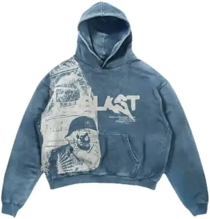 Y2k هوديي القوطية عادية الأبجدية انفجار طباعة نمط الجمجمة موضة هوديي الرجال النمط الأمريكي الرجعية Harajuku الرجال الملابس