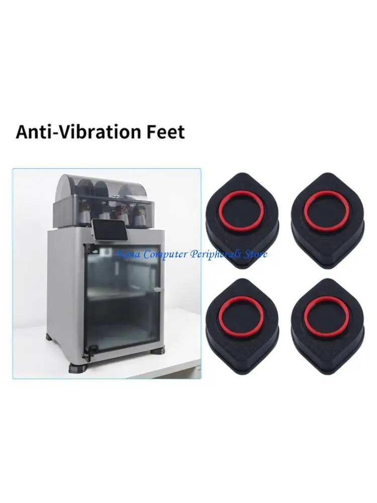 F68C 4Pcs Anti Vibrating Feet Foot Antislip Pad Dampening Pad Replacement for P2S