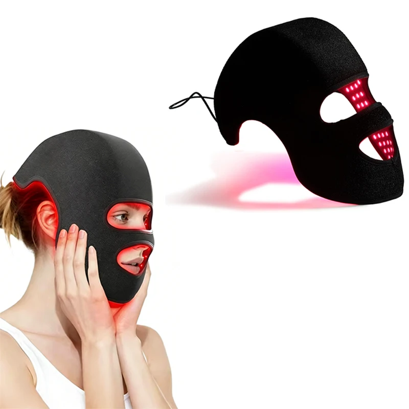 4Colors LED Hat&Face Mask Red Light Therapy LLLT 660nm+850nm Skin Rejuvenation&Whiten Anti Aging Prevent Hair Loss& Nourish Hair