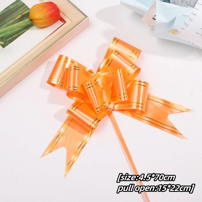 10/50/100Pcs Gifts Ribbons Bows Polychrome