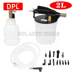 2L Vacuum Brake Bleeder Kit Pneumatic Explosion-proof Shunt Decompression Vacuum Pump Brake Fluid Refueling Tool