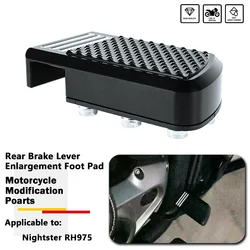 Motorcycle Accessories Rear Foot Brake Lever Pedal Enlarge Extension Fits For Harley Sport Nightster RH 975 Special RH975S 20-24