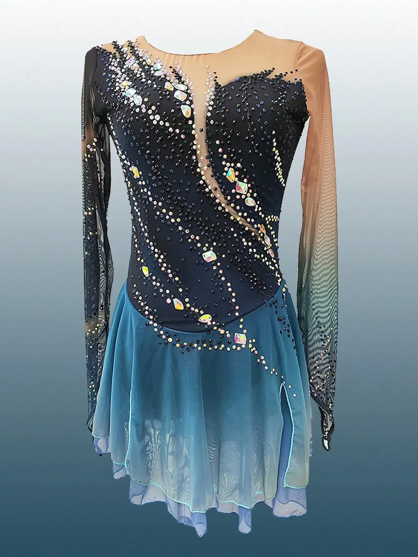 

Customized Girls Figure Skating/Skating Spinning Costumes /Adult and Children Girls Performance Costumes Performance Costumes