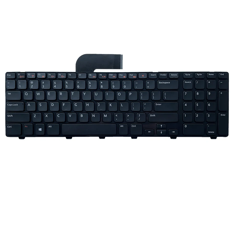 Imagem -02 - Teclado Retroiluminado para Dell 5720 7720 N7110 17r L702x Vostro 3750 Nsk-dz2bq us uk ch kr ar Novo