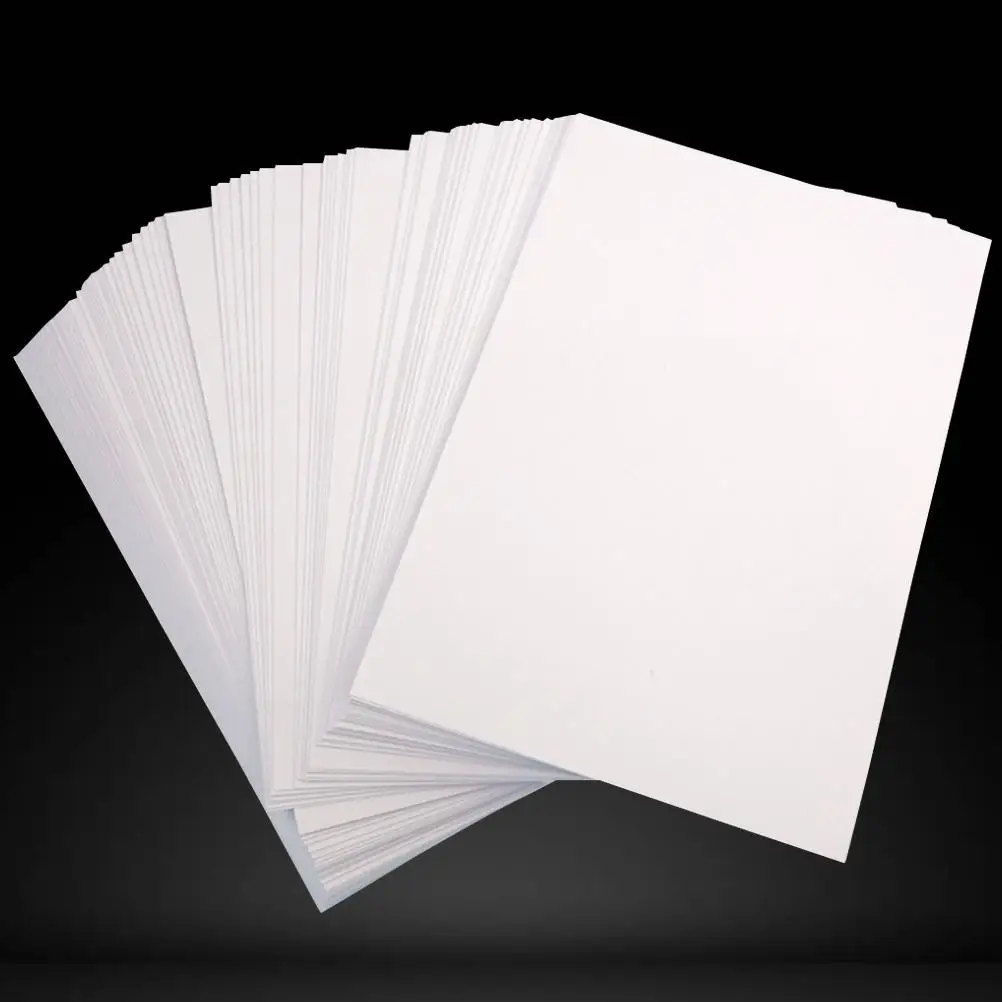 50pcs Photo Paper A4 Size High Glossy Double Side Print Suitable for Most Printers Ideal for Home Office Photo Shop