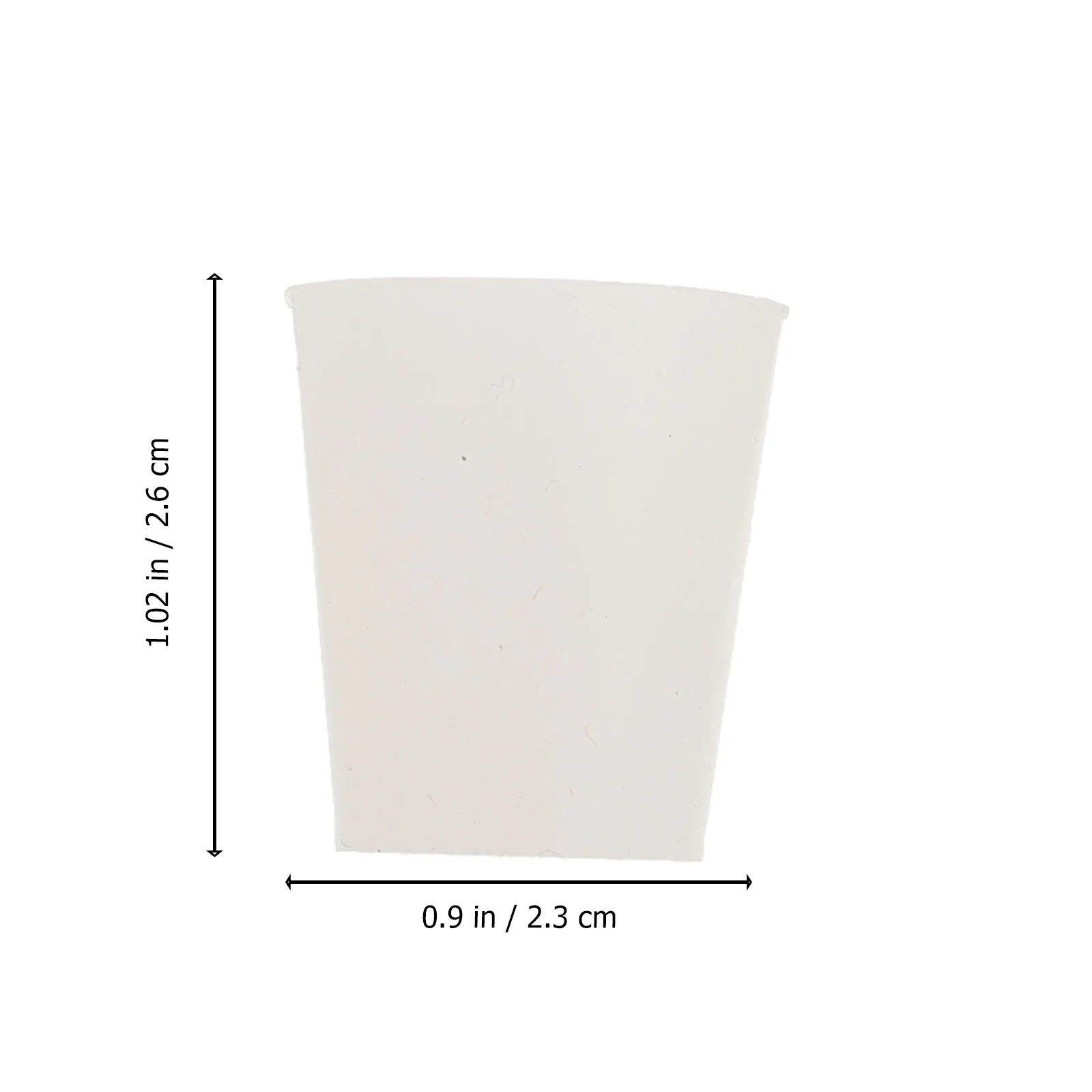 

5pcs Silicone Plugs Food Grade Sealing Stopper Lab Round Tube Cap Clear Solid Practical Storage Test Tube Plug