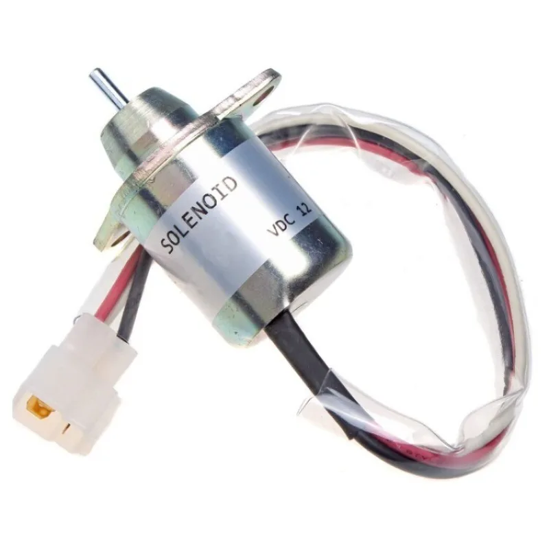 For Fuel Solenoid For Yanmar 3TNV84 John Deere 3038R 4045R 3225C 3235C 3245C 7400