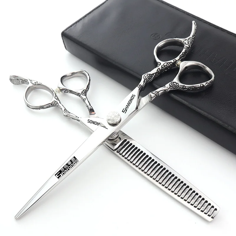 7-inch flat tooth hair clipper, professional hair clipper, hairdresser exclusive, thin and seamless hair cutting set