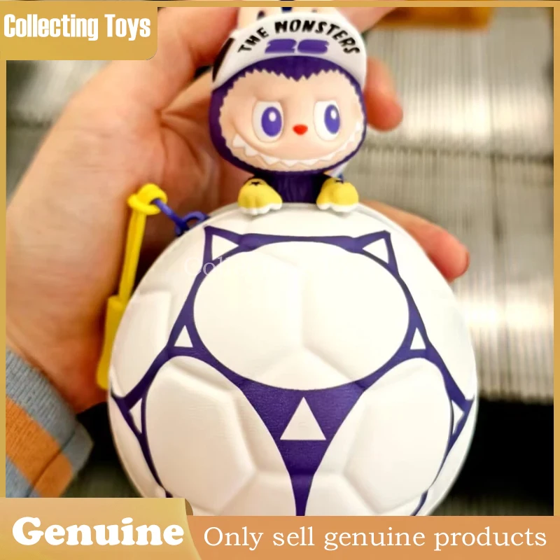 

Genuine Pop Mart The Monsters Fifa Series - Football-Shaped Mini Blind Box Guess Bag Desktop Decoration Toy Anime Figure Mystery