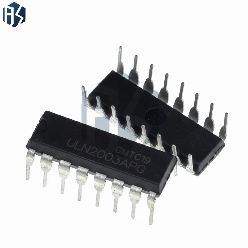 10 PZ ULN2003AN DIP16 ULN2003A DIP-16 ULN2003 ULN2003APG DIP nuovo e originale IC