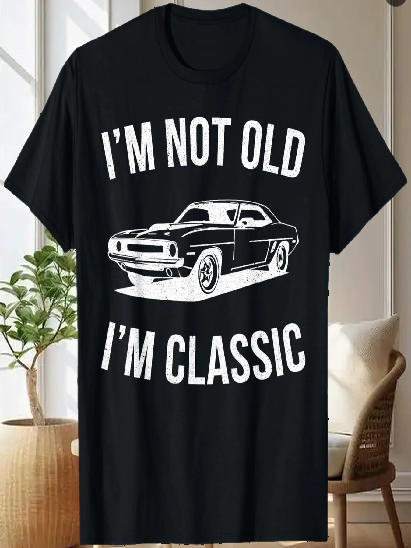 

Футболка «Я не старый, я классический автомобиль», графические подарки, футболка на день отца для папы