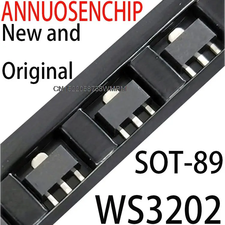 5PCS New and Original WS3202K-3/TR  SOT-89 NEW GOOD QUALITY WS3202