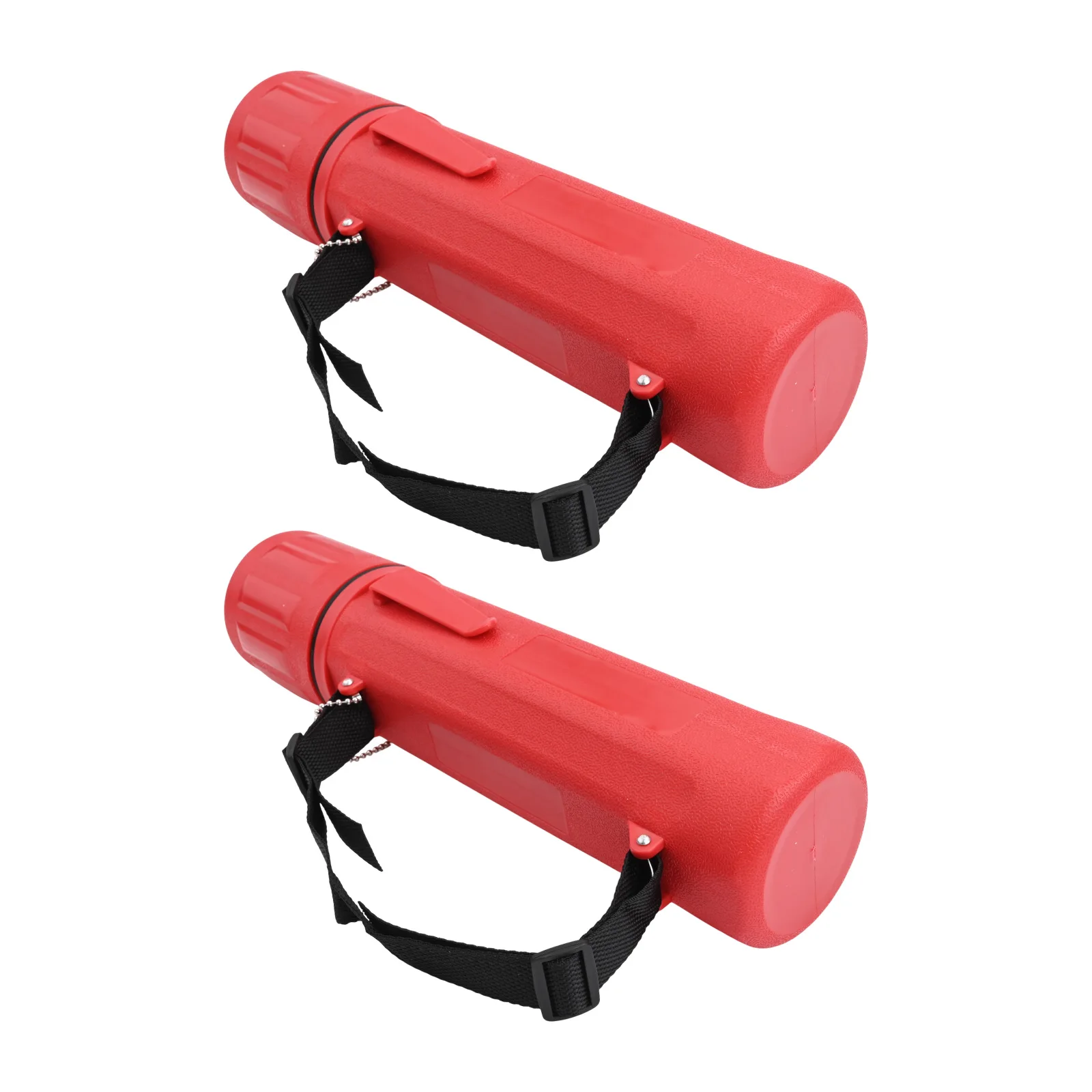 2 Pack 14 Inch Welding Rod Storage Tubes for rugged ABS Canister Set with Airtight Seal and Integrated Carry Strap for Daily