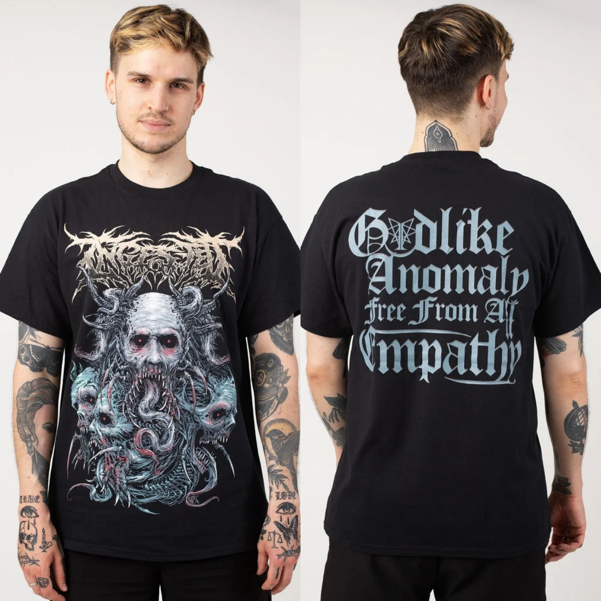 Hot Ingested Graphic Cotton T-shirt Unisex Summer Short Sleeve Fashion Brand Tee Luxury Casual Vintage Tees
