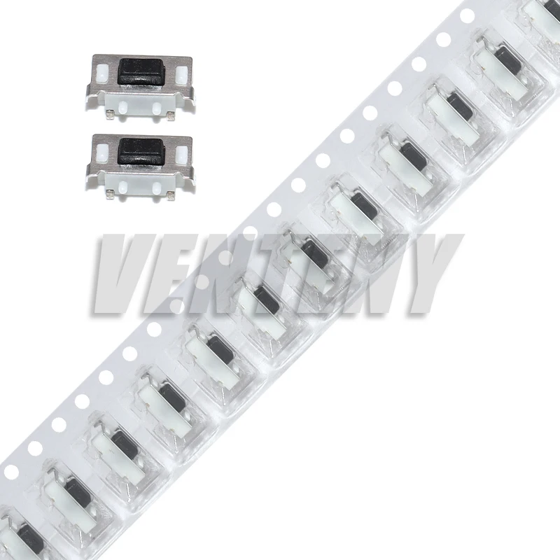 50Pcs/100Pcs 3*6*3.5MM 3*6mm 3X6X3.5 Micro Tactile Tact Keys Buttons SMD Push Side Button Switches 3X6X3.5MM