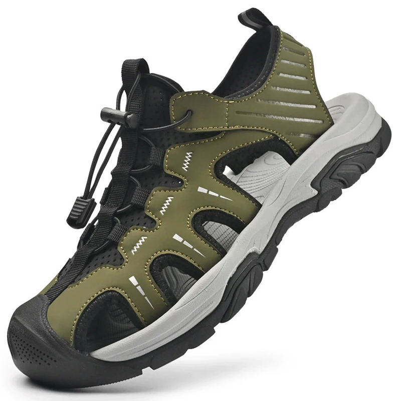 

Fashion Men's Sandals Summer new breathable casual sandals Comfort non slip beach sandals outdoor sports shoes wear-resistant