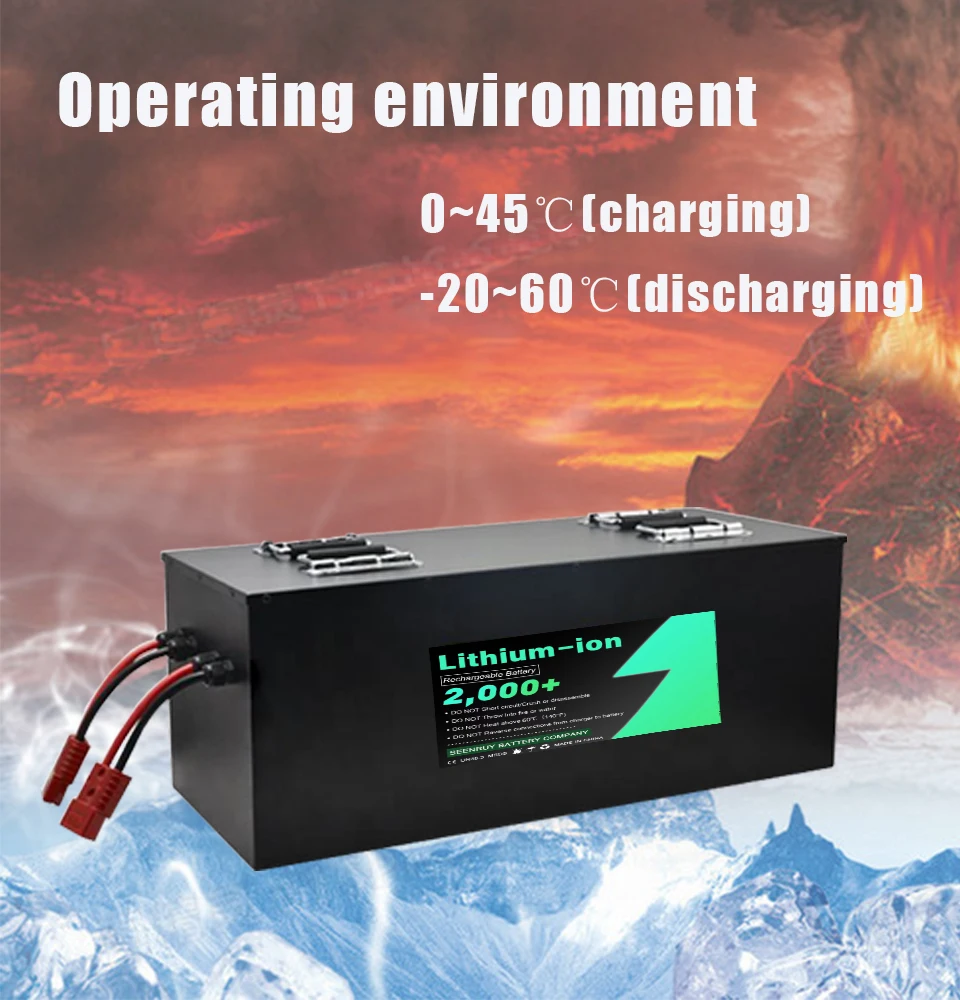Batterie Lithium-Ion 24V 300Ah, parfaite pour chariot de camping-car électrique RV avec chargeur 20A