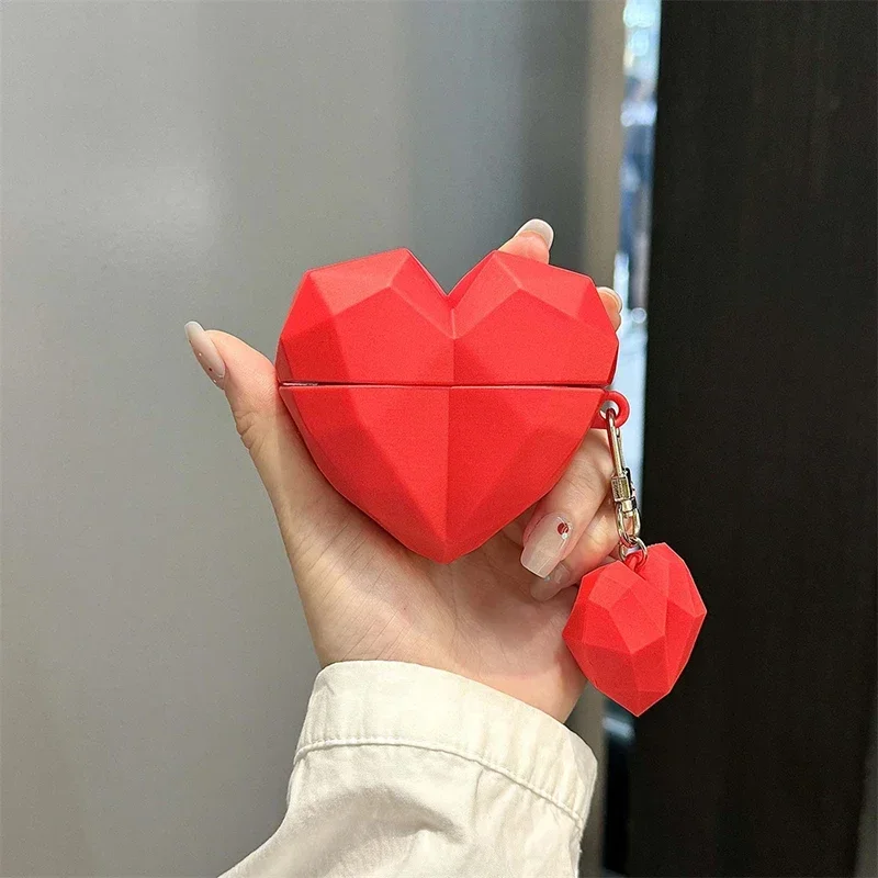 Love Heart Earphone Cases for HUAWEI FreeBuds 5i 6i 5 4i FreeClip Free Buds Pro 2 3 4 Pro2 Pro3Pro4 SE3 Protective Headset Cover - view 4