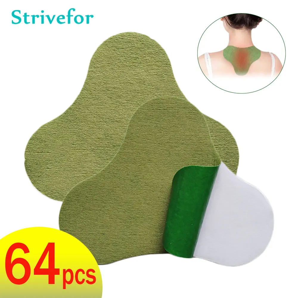 

64pcs Neck Heating Patch ,Neck Support for Sports Office Workers,Multi-Body Use Durable