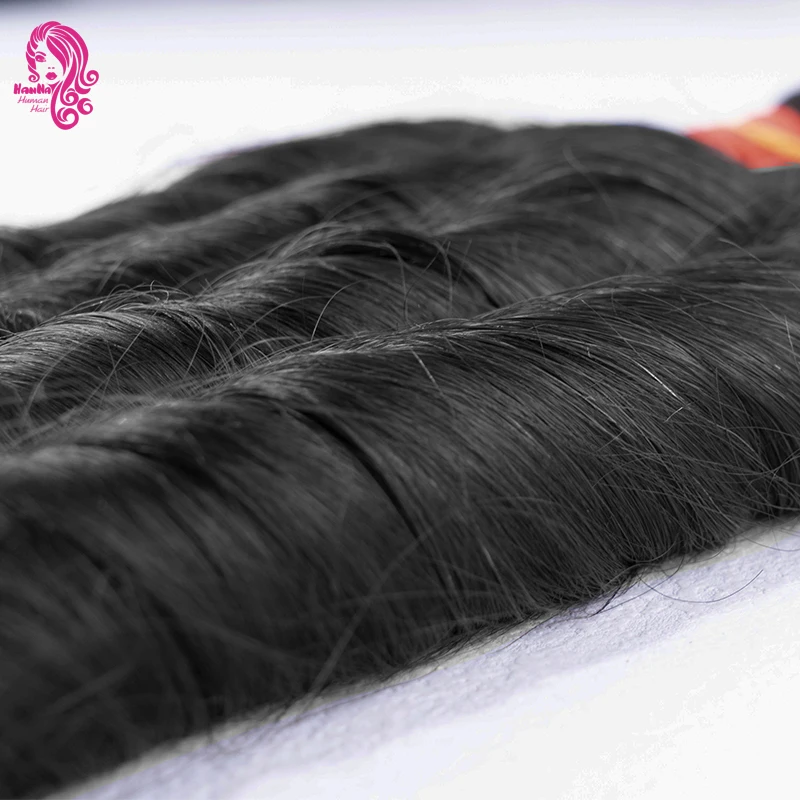 Capelli umani lisci brasiliani per intrecciare senza trama onda riccia naturale 100% capelli Remy treccia estensioni dei capelli vergini non incassate