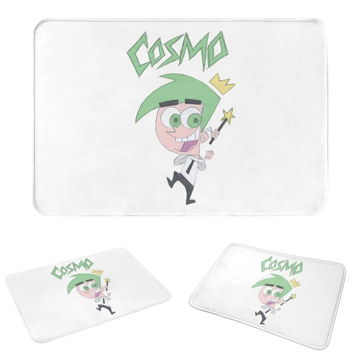 Fairly Oddparents Cosmo Doormat Absorbent Mat Carpet Rug Kitchen Entrance Home Floor Mat for Balcony Footpad Mats