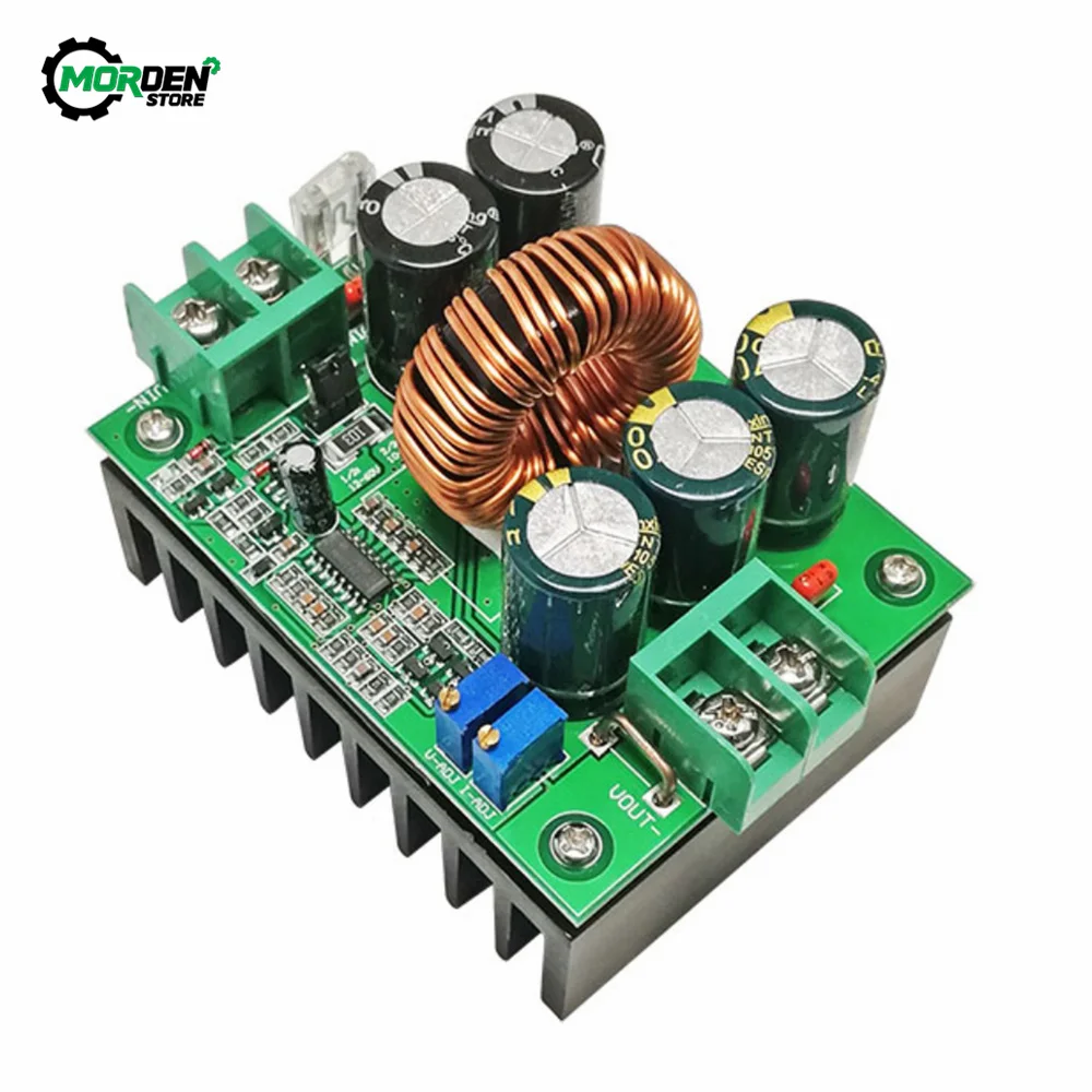 1200W DC-DC Boost Converter 10V-60V To 12V-80V 20 A Step UpModule Adjustable Constant Current Voltage Board  Power Supply