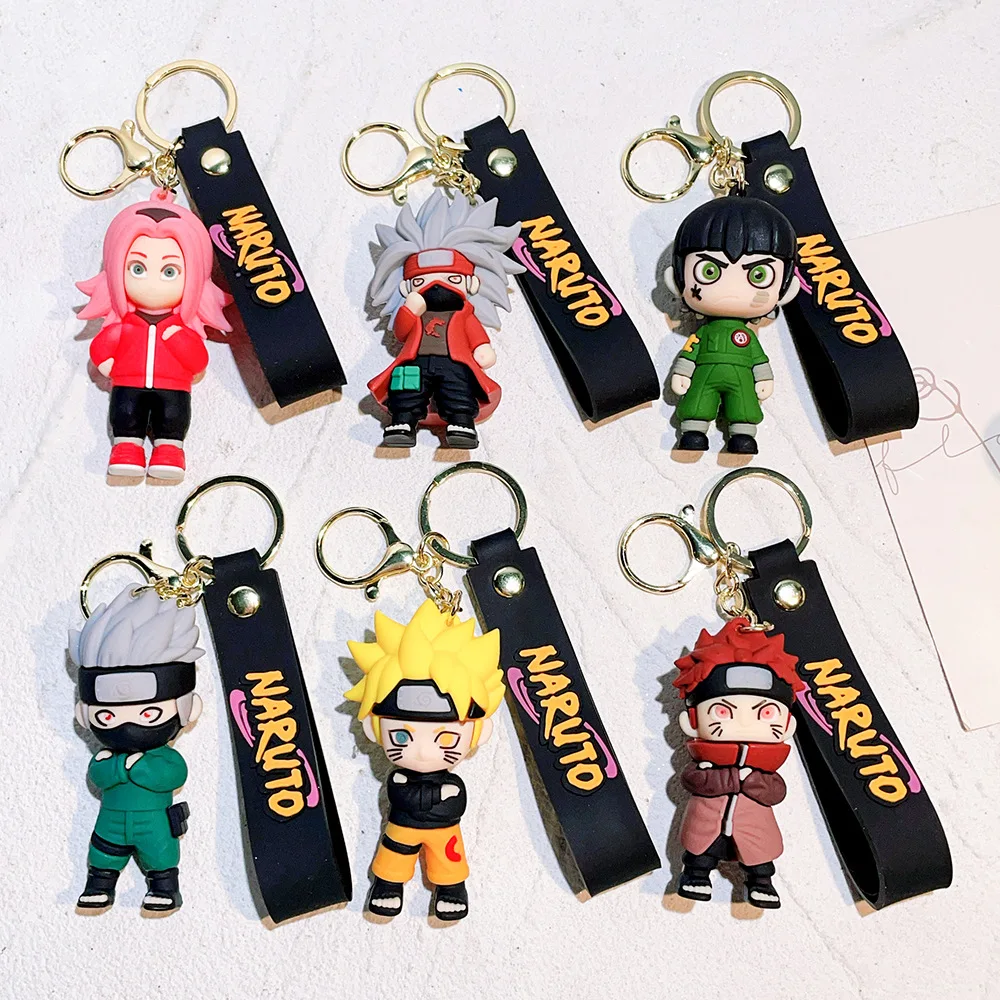 Naruto PVC Anime Peripheral Keychain, Gift
