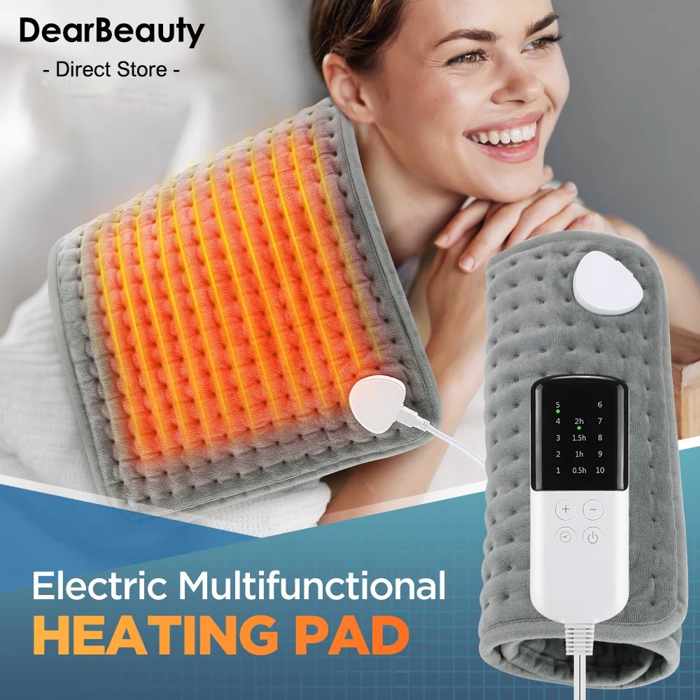 

НОВАЯ электрическая грелка, многофункциональная грелка для физиотерапии, теплое одеяло для спины, ног, плеч, шеи, позвоночника, облегчение боли