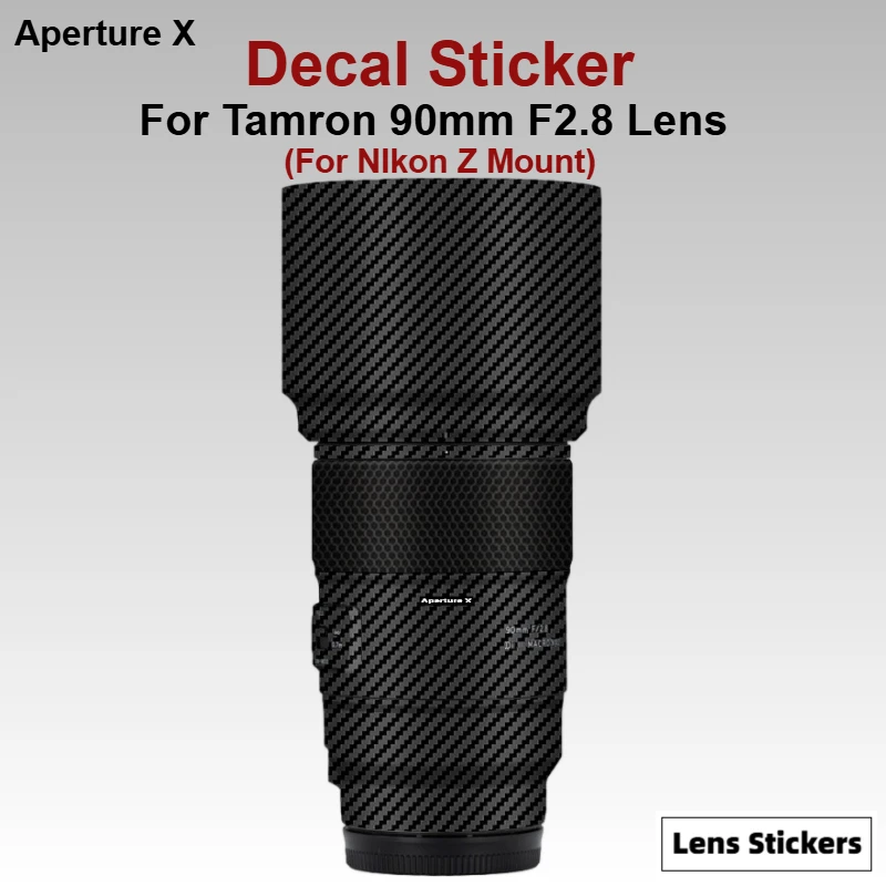 

Индивидуальная наклейка для Tamron 90 мм F2.8, наклейка на объектив камеры, виниловая пленка, защитное покрытие для NIkon Z Mount 90 2,8 F/2,8
