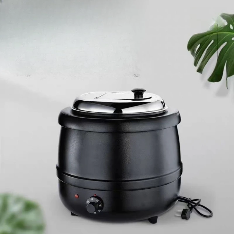 

Electronic warm soup pot commercial insulation bucket soup pot porridge tableware electric heating stove special large capacity