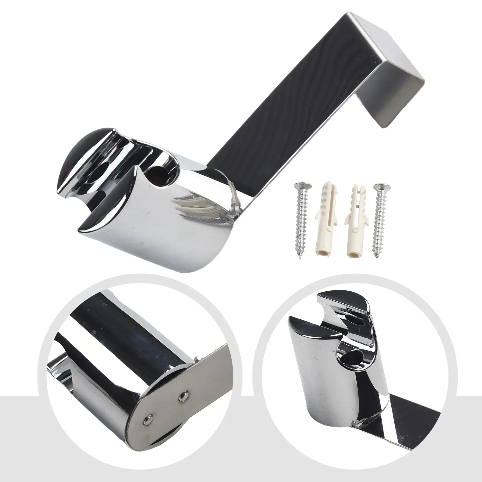 Stainless-Steel Holder Hook Hanger Bidet Sprayer Holder Toilet Bathroom Attachment Hanging Bracket For Hand Shower