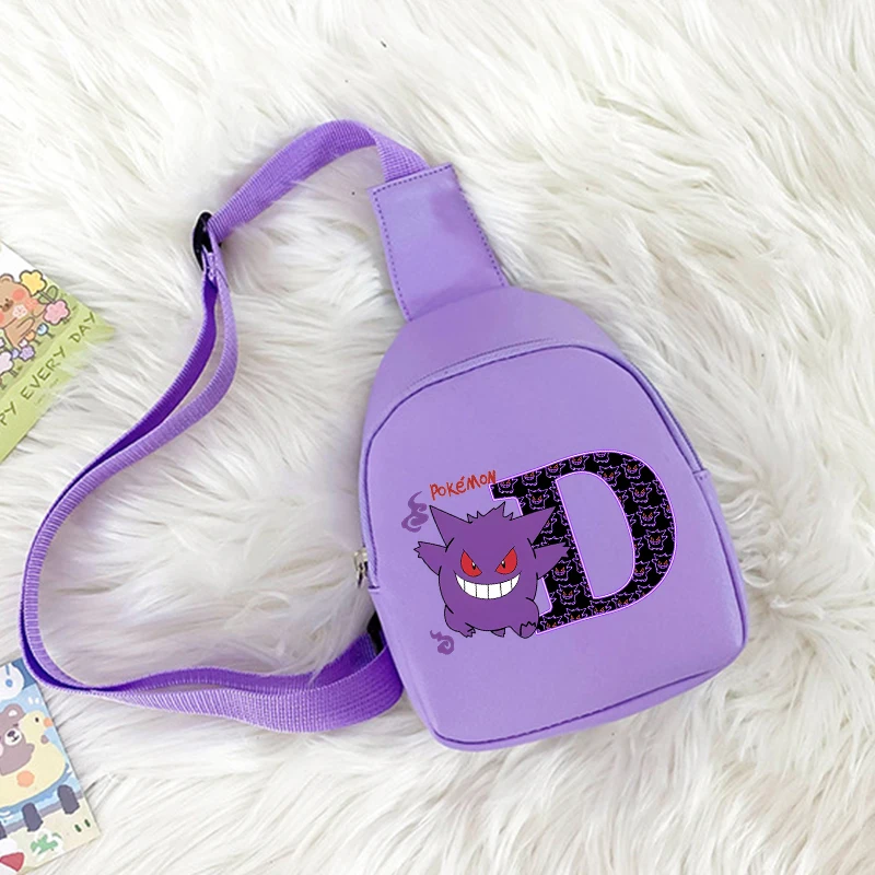 

Pokemons Children's Chest Bags Boy Girl Cartoon Anime Shoulder Bag Kid Mini Kawaii Crossbody Bags Square Mini Bag Birthday Gifts