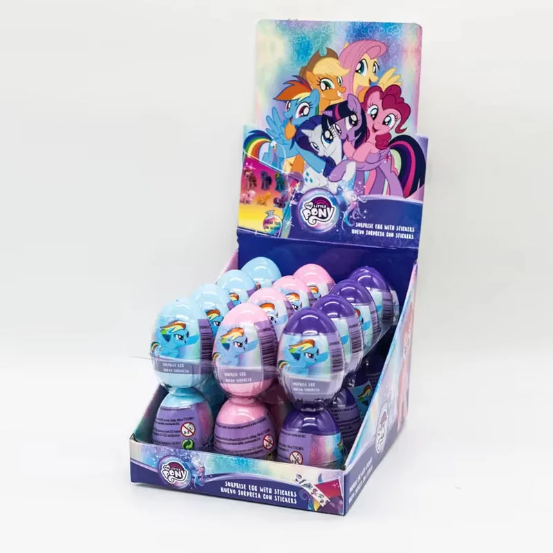 

Hasbro My Little Pony Surprise Egg with Stickers Blind Box Doll Gifts Toy Model Anime Figures Collect Ornaments