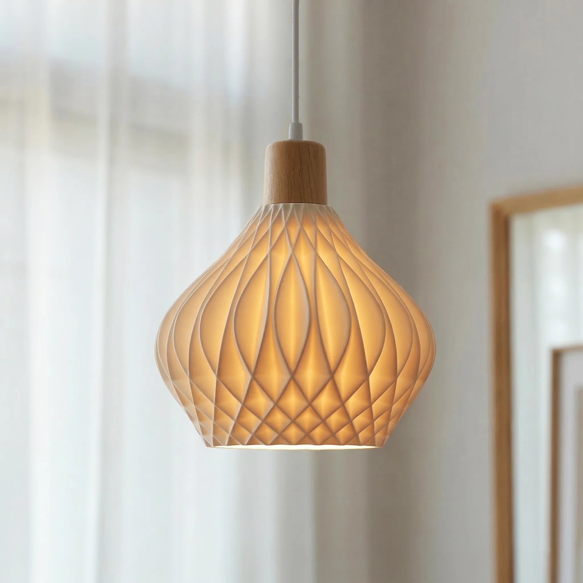 

Бамбуковый подвесной светильник ручной работы из ротанга, люстра для ресторана, столовой, внутреннего освещения, AC85-260V