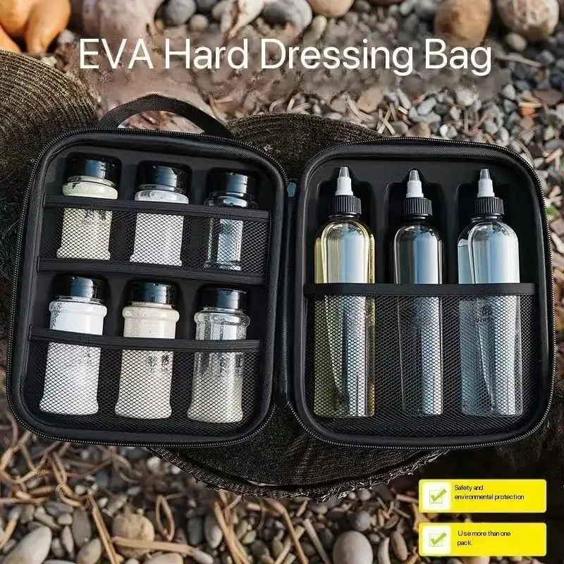 

Портативная бутылка для консервированного масла, сумка для хранения приправ для барбекю на открытом воздухе — удобное и практичное решение для хранения приправ