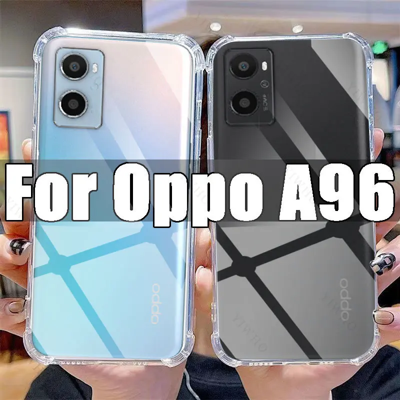 Clear Phone Case for Oppo A96 TPU Transparent Case for Oppo A 96 6.59\