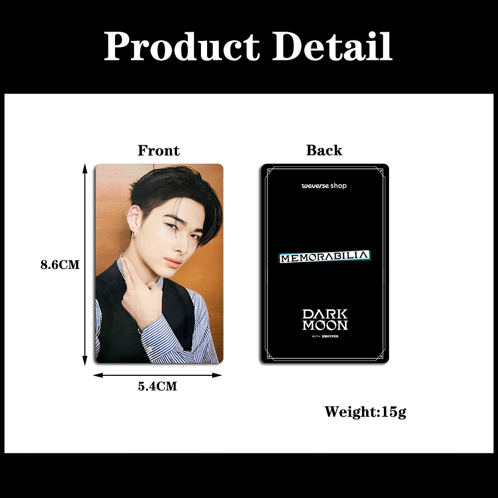 EN DARK MOON Special Card JUNGWON Park Sunghoon NI-KI Card