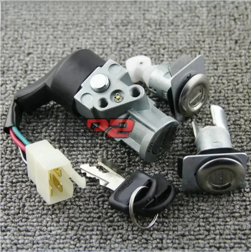 

Ignition Switch Rear Cowl/Trunk Lid Seat Lock Set For Scooter Honda CH80 Elite 06 05 04 03 02 01 00 99 98 97 96 95 94 1985-2007