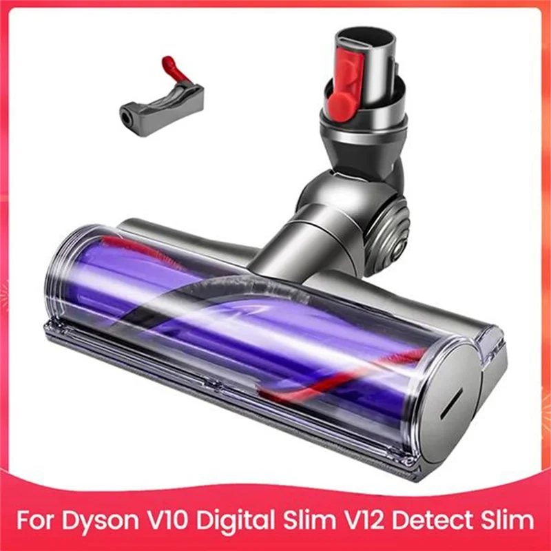 

B98A-Vacuum Head For Dyson Dyson V10 Digital Slim V12 Detect Slim Vaccum Cleaner Floor Brush Head Replacement Parts