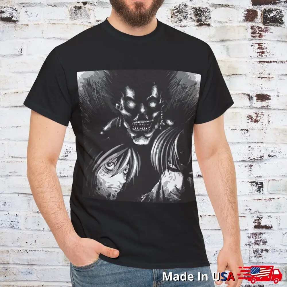 Death Note T Shirt Ryuk Shinigami Anime Clothing Manga Japanese Tee