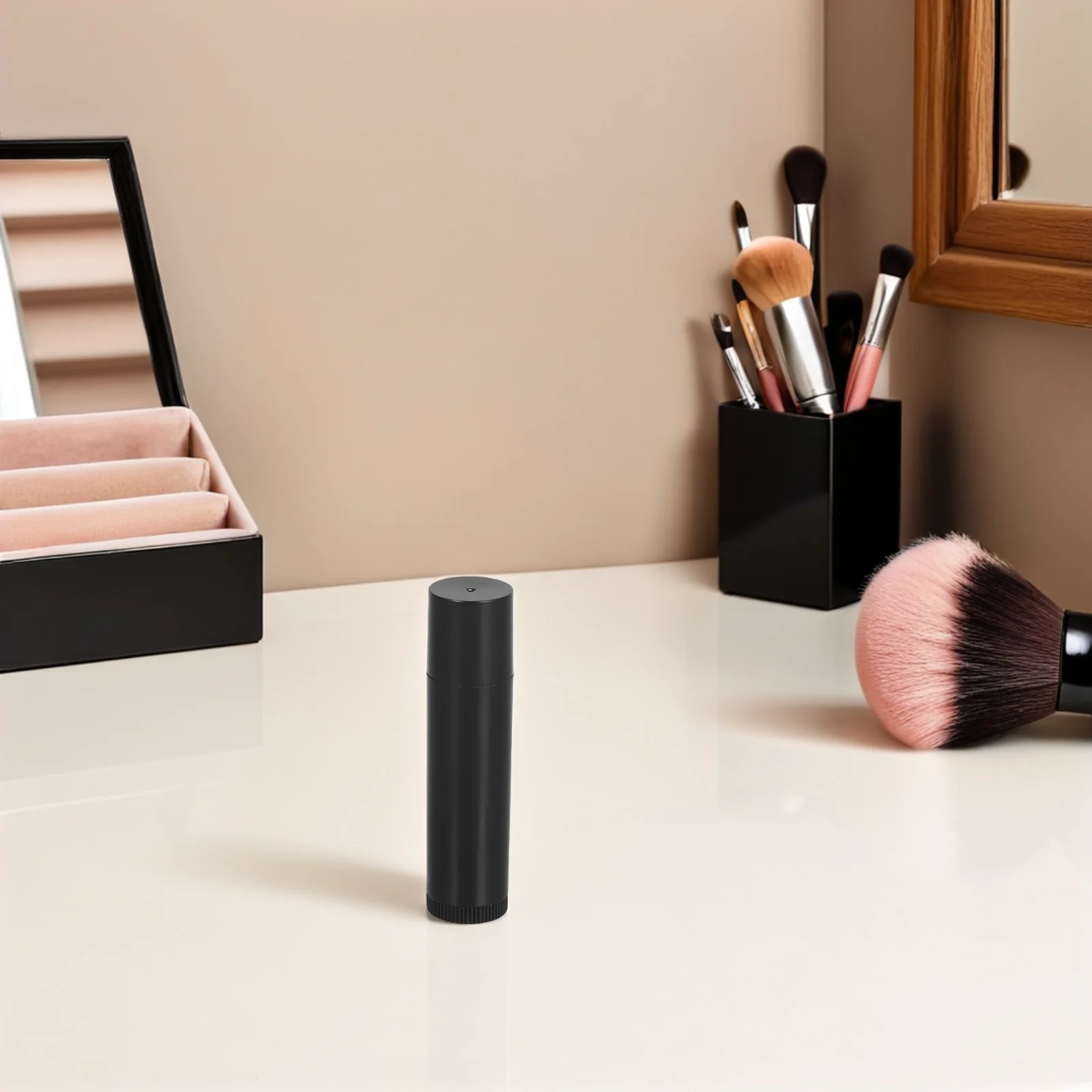 

30 Pcs Lip Lipstick Tube Balm Plastic Gloss Container Tubes Black Containers