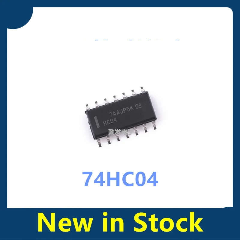 10PCS SN74HC04DR SOP-14 Six-Channel Inverter Surface-Mount Logic IC