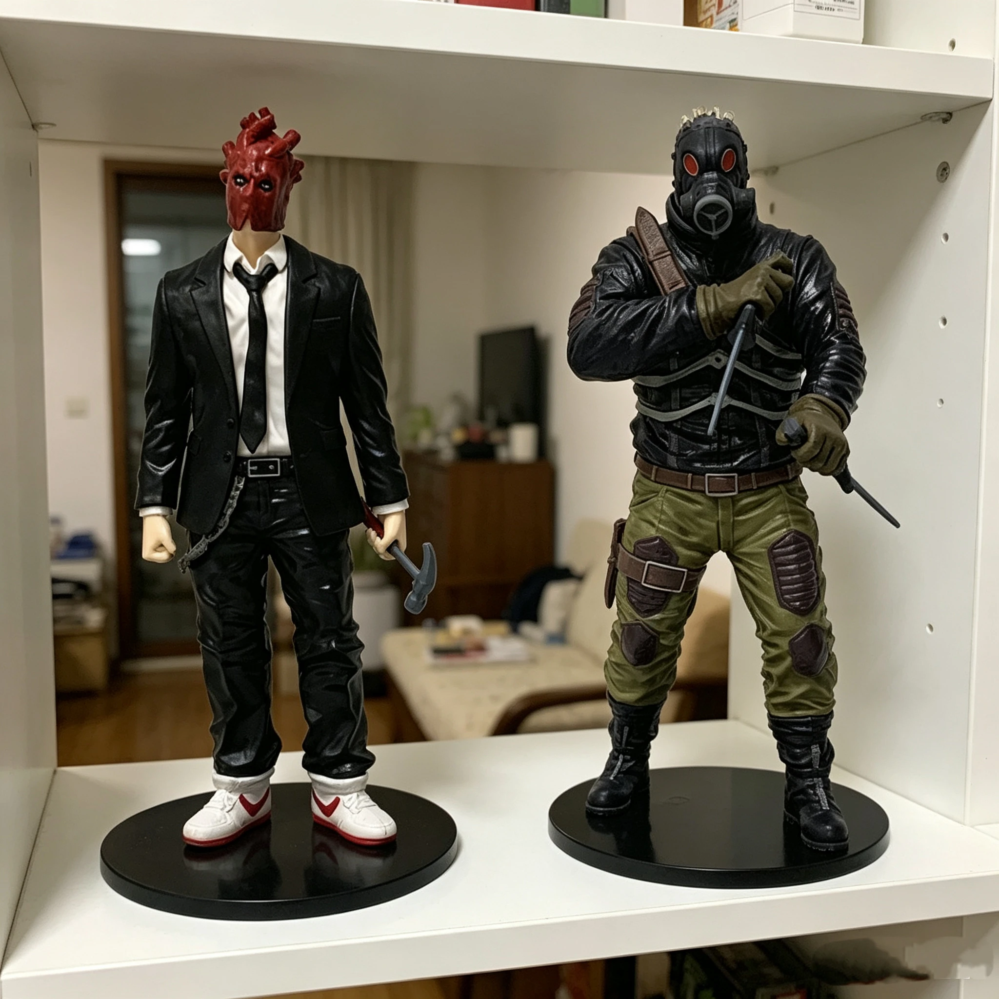 2026 Anime Alien Beast Magic City Dorohedoro Actionfigur Kaiman Shin Gasmaske Szenenfigur Peripheriemodell Ornament Spielzeug Geschenk