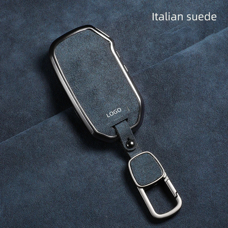 Funda de aleación de aluminio para llave de coche, mando a distancia inteligente para KIA Rio, Rio5, Sportage, Ceed, Cerato, K3, KX3, K4, K5,