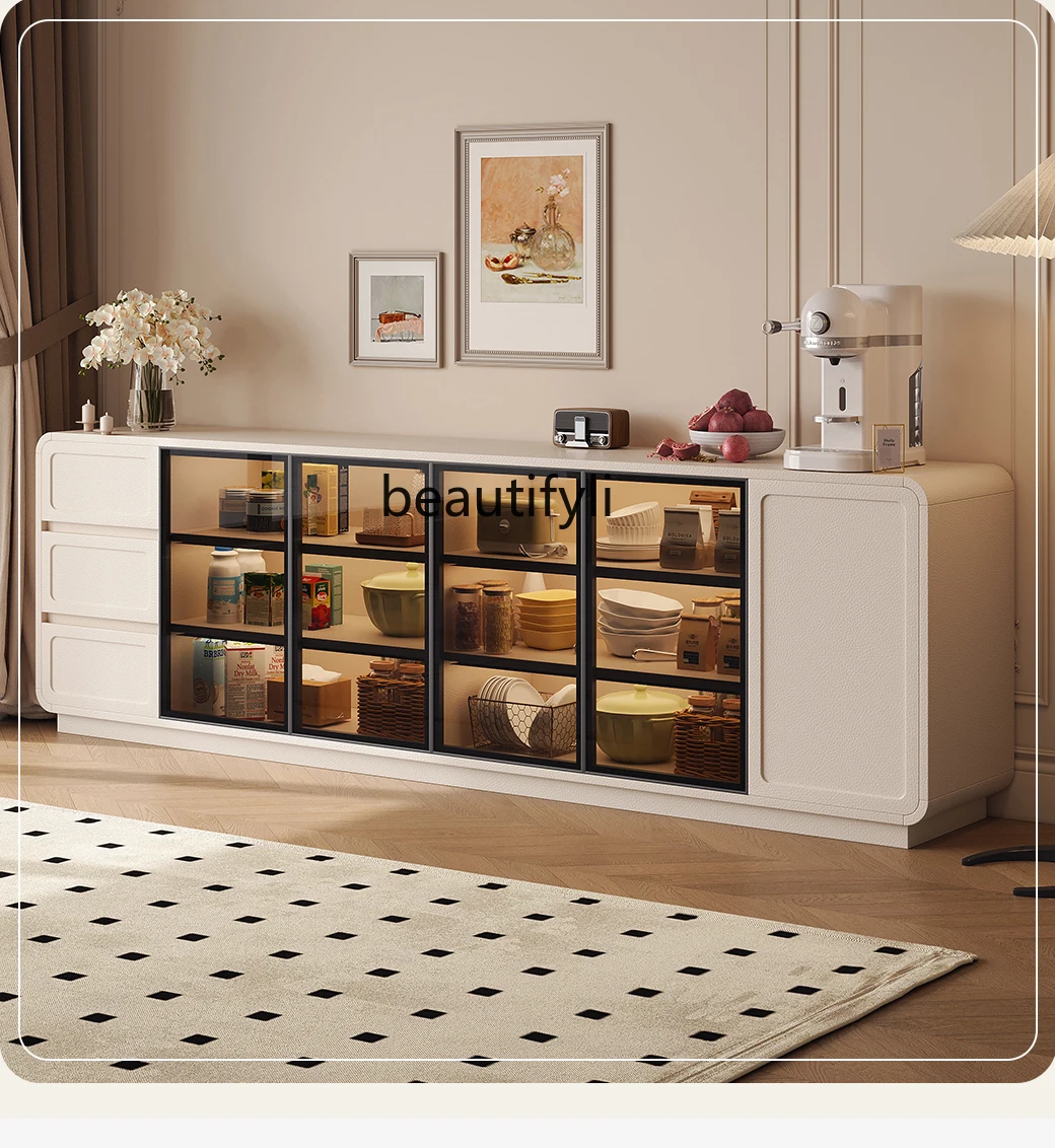 

Sideboard Cabinet Integrated Wall Dining Room Locker Clothes Closet Living Room Storage Cabinet New Low Cabinet